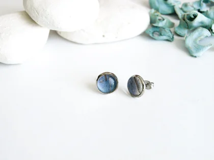 Náušnice Morpho peleides