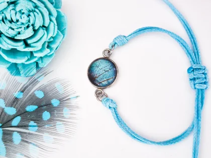 Morpho peleides bracelet